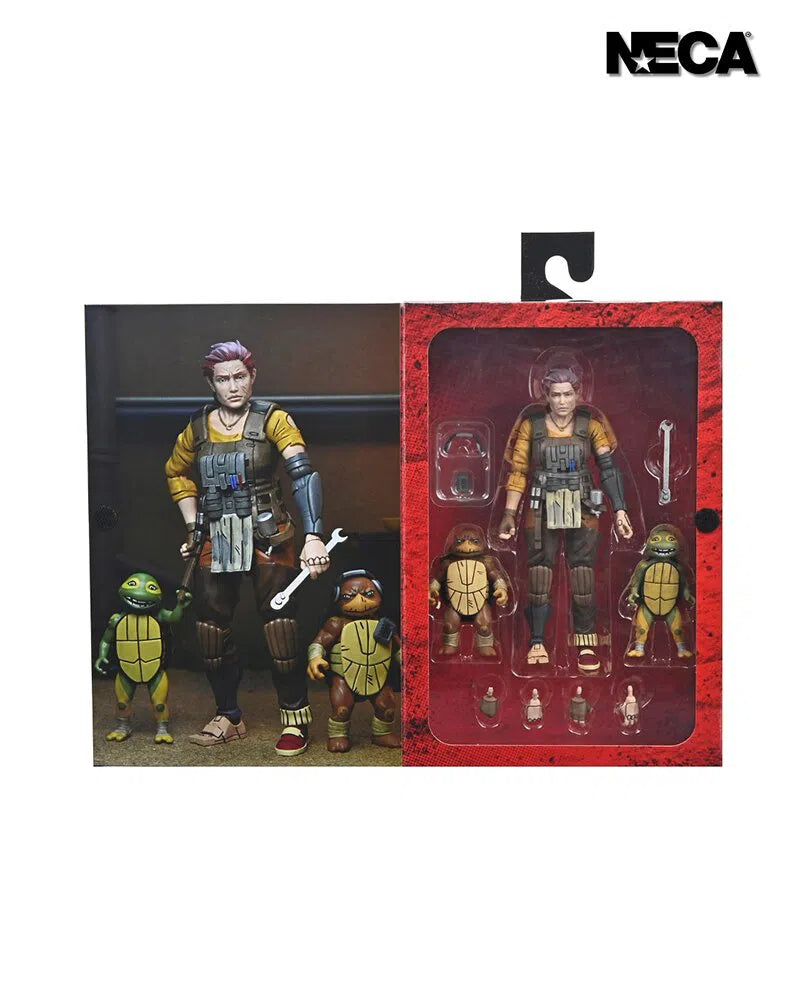 Teenage Mutant Ninja Turtles: The Last Ronin: The Lost Years: Grammy April & Baby Yi & Moja: 7" Action Figure Set