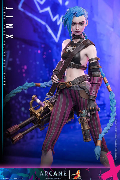 Arcane: Jinx: 1/6th Scale Action Figure - Hot Toys Action Figure