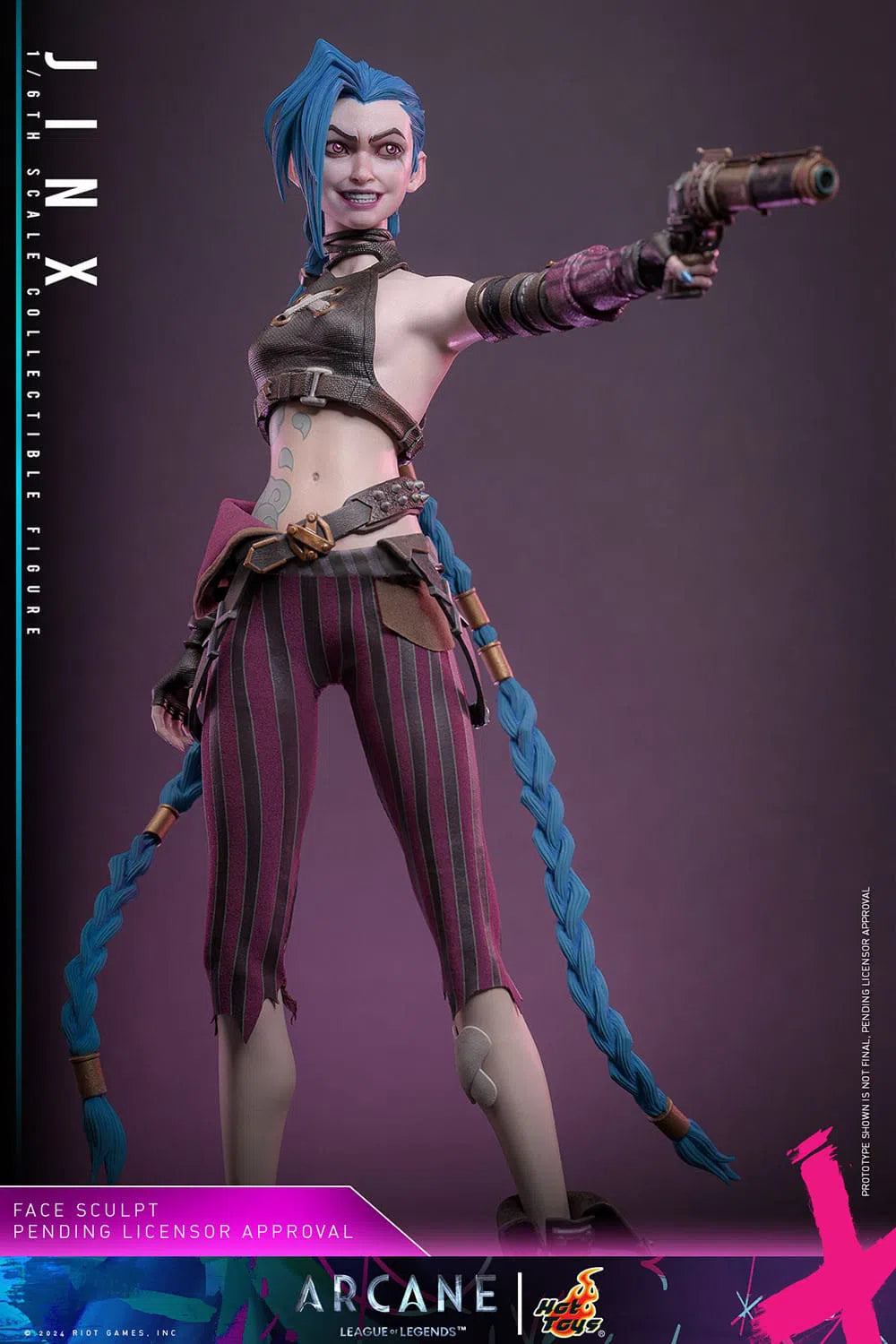 Arcane: Jinx: 1/6th Scale Action Figure: Hot Toys Hot Toys