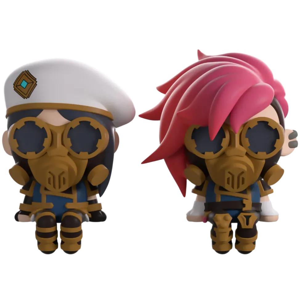 Arcane: Taskforce Caitlyn & Vi: Monitor Buddiez: Vinyl Figures: YouTooz YouTooz