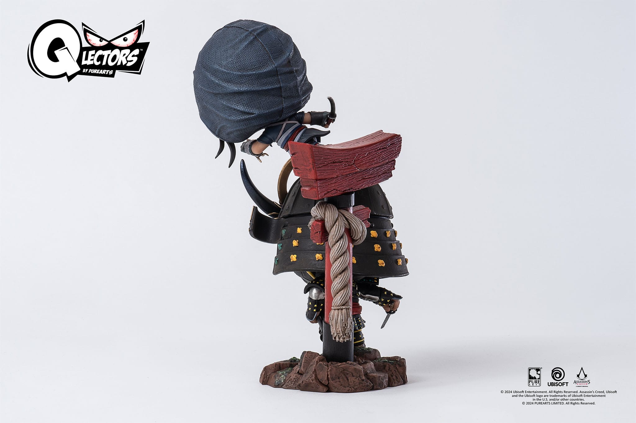 Assassin's Creed: Shadows: Qlectors Yasuke & Naoe: PVC Statue: 15cm Pure Arts