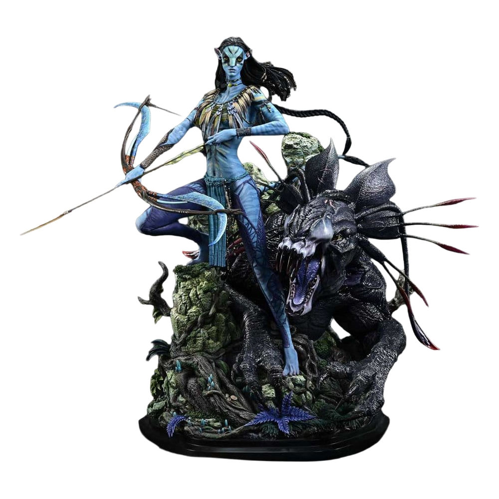 Avatar (Film) Real Elite Masterline Series Statue 1/4 Neytiri & Thanator 75 cm - Prime 1 Studio Statues