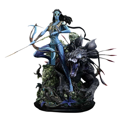 Avatar (Film) Real Elite Masterline Series Statue 1/4 Neytiri & Thanator 75 cm - Prime 1 Studio Statues