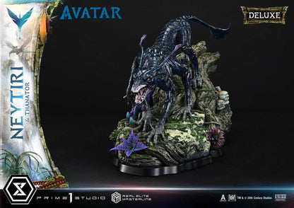 Avatar (Film) Real Elite Masterline Series Statue 1/4 Neytiri & Thanator Deluxe Bonus Version 75 cm - Prime 1 Studio Statues