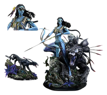 Avatar (Film) Real Elite Masterline Series Statue 1/4 Neytiri & Thanator Deluxe Bonus Version 75 cm - Prime 1 Studio Statues