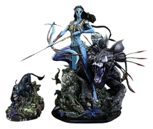 Avatar (Film) Real Elite Masterline Series Statue 1/4 Neytiri & Thanator Deluxe Version 75 cm - Prime 1 Studio Statues