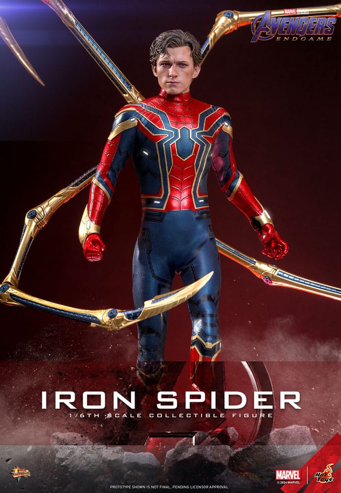 Avengers: Endgame: Iron Spider: 1/6 Scale Action Figure - Hot Toys Action Figure