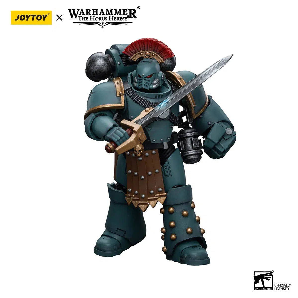 Warhammer: Horus Heresy: Sons of Horus: MKIV Tactical Squad: Sergeant with Power Fist: Joy Toy