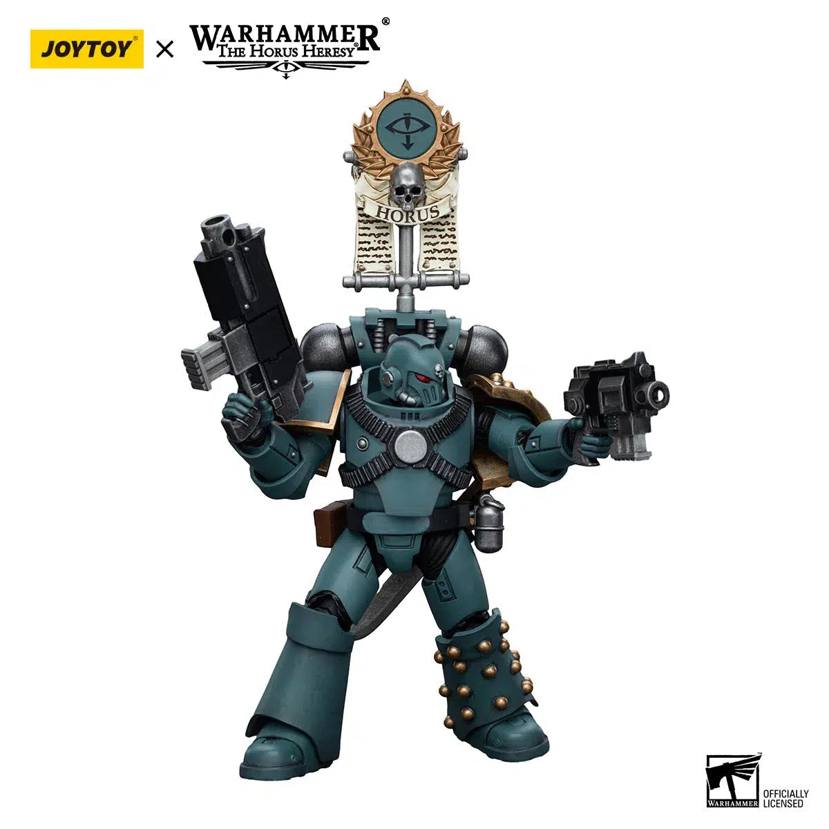 Warhammer: Horus Heresy: Sons of Horus: MKIV Tactical Squad: Legionary with Legion Vexilla: Joy Toy