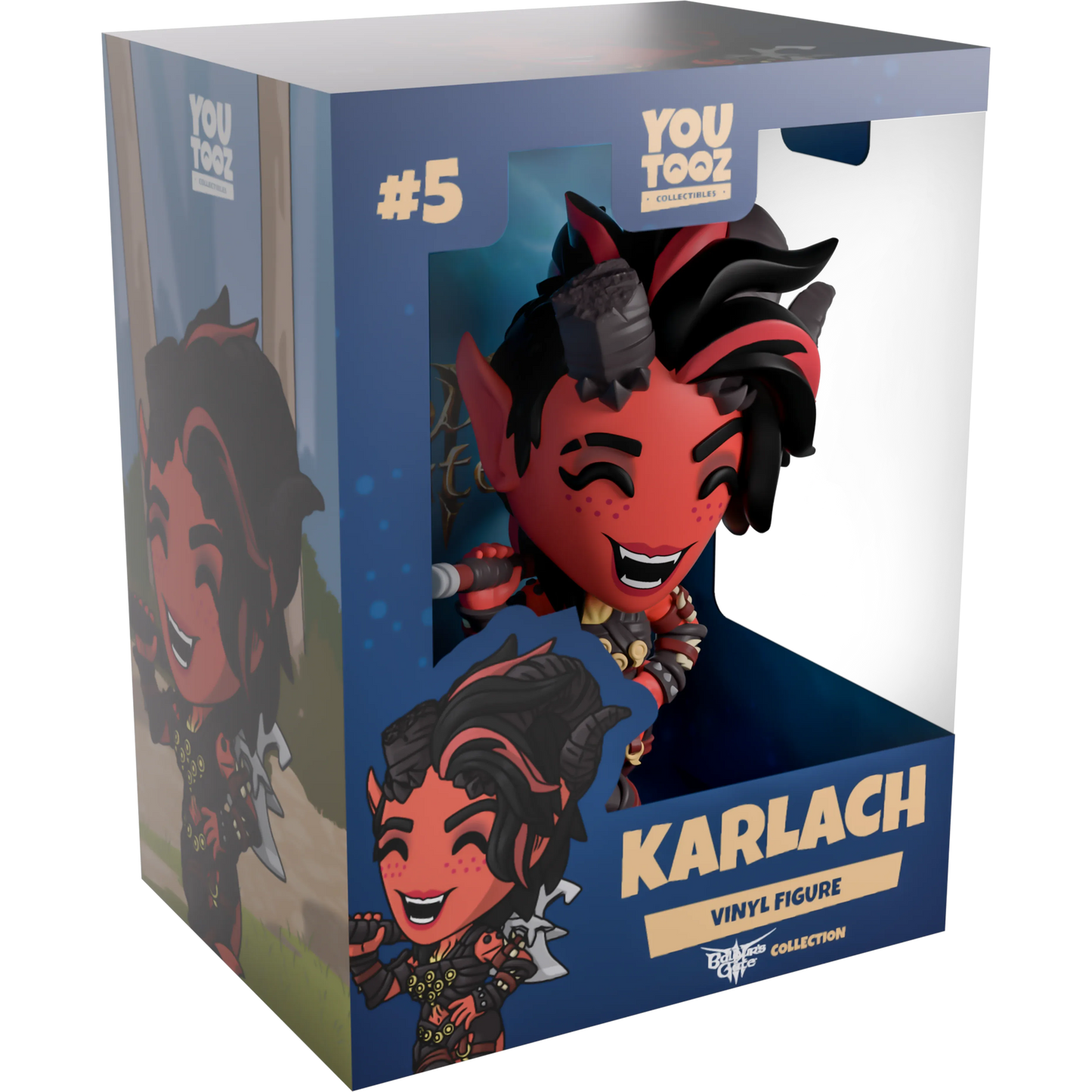 Baldurs Gate 3: Karlach: Vinyl Figure: YouTooz by YouTooz – Vinyl Figure, [scale], UK stockist Planet Action Figures