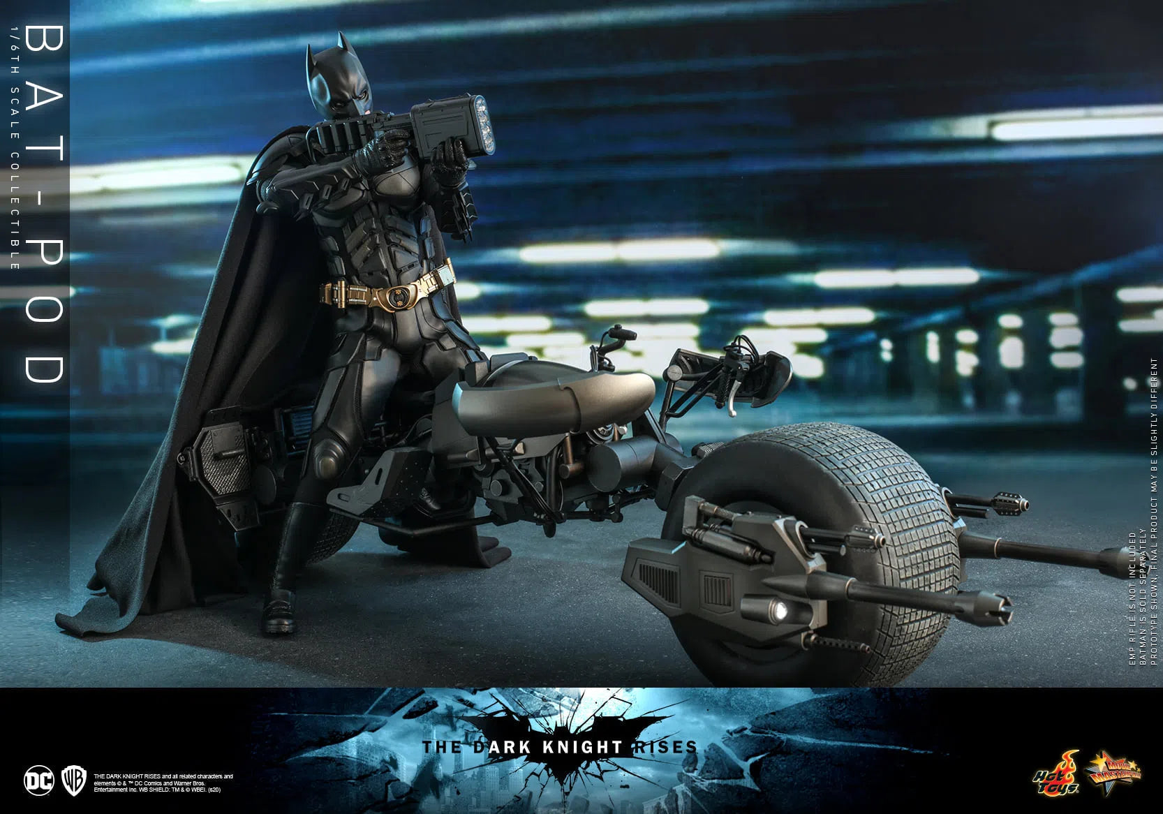 Bat-Pod: The Dark Knight Rises: MMS591: DC Comics Hot Toys