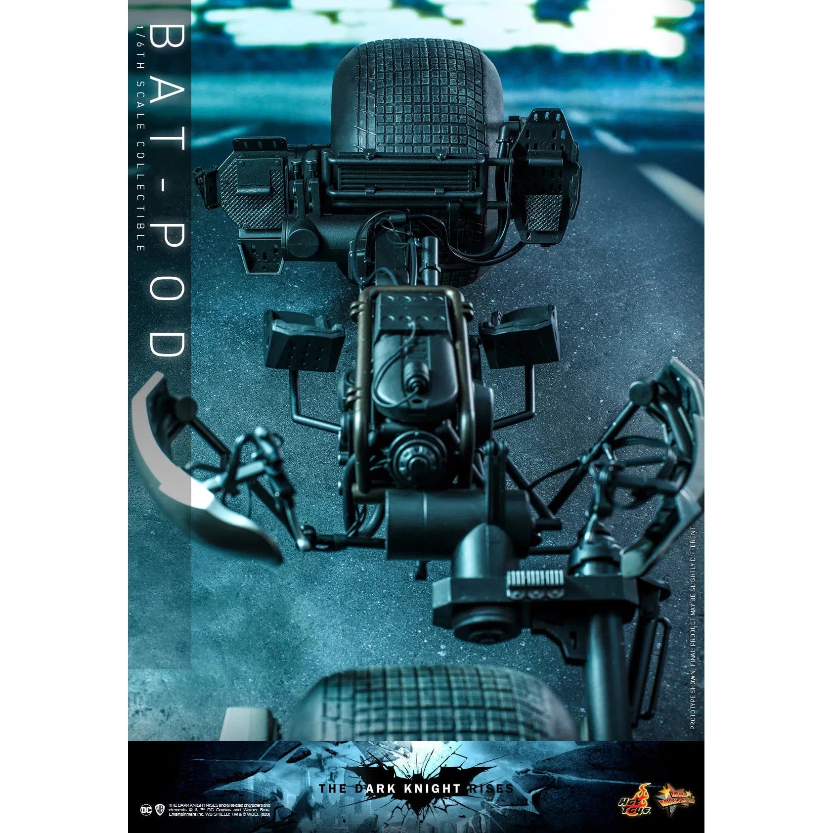 Bat-Pod: The Dark Knight Rises: MMS591: DC Comics Hot Toys