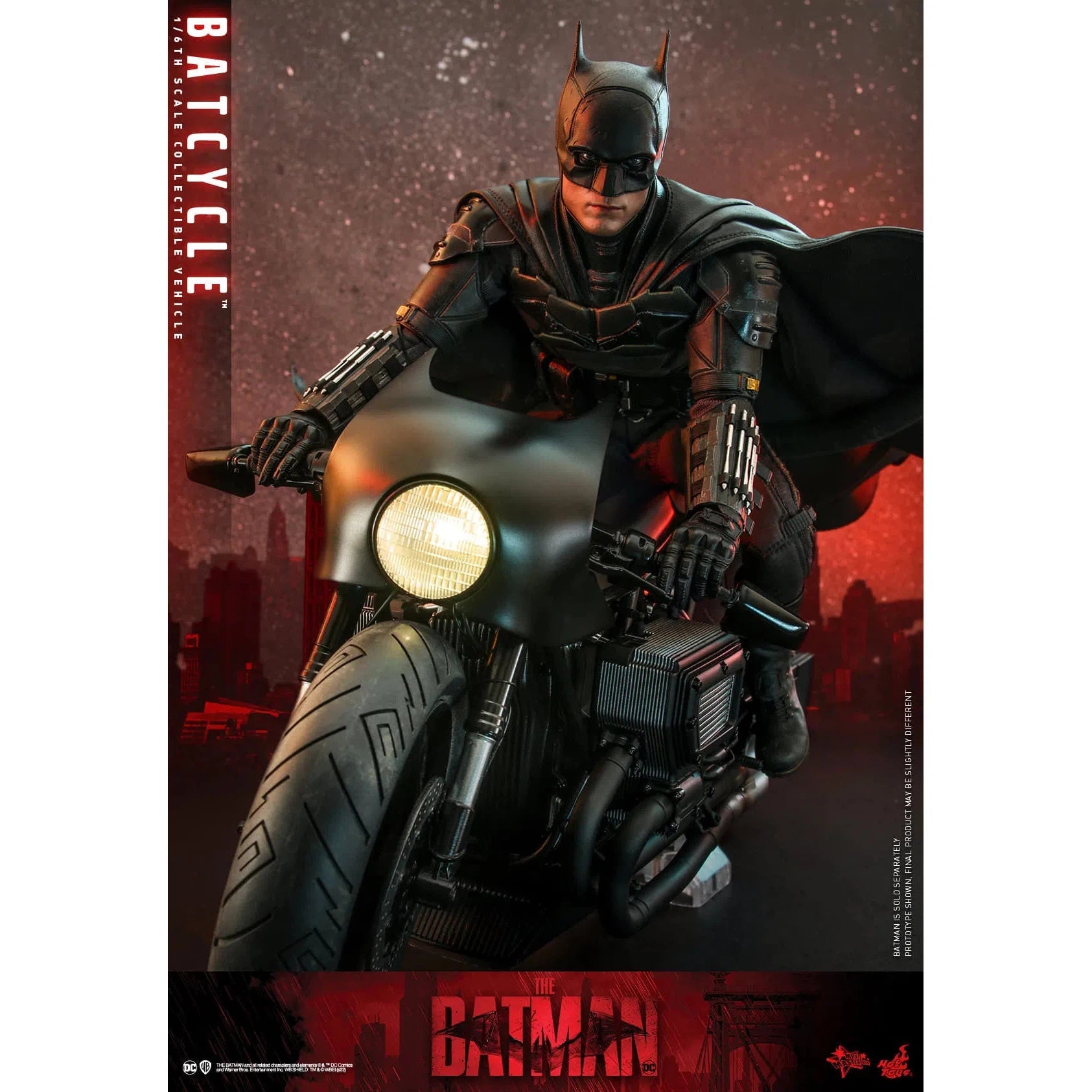 Batcycle: The Batman: DC Comics: MMS642 Hot Toys