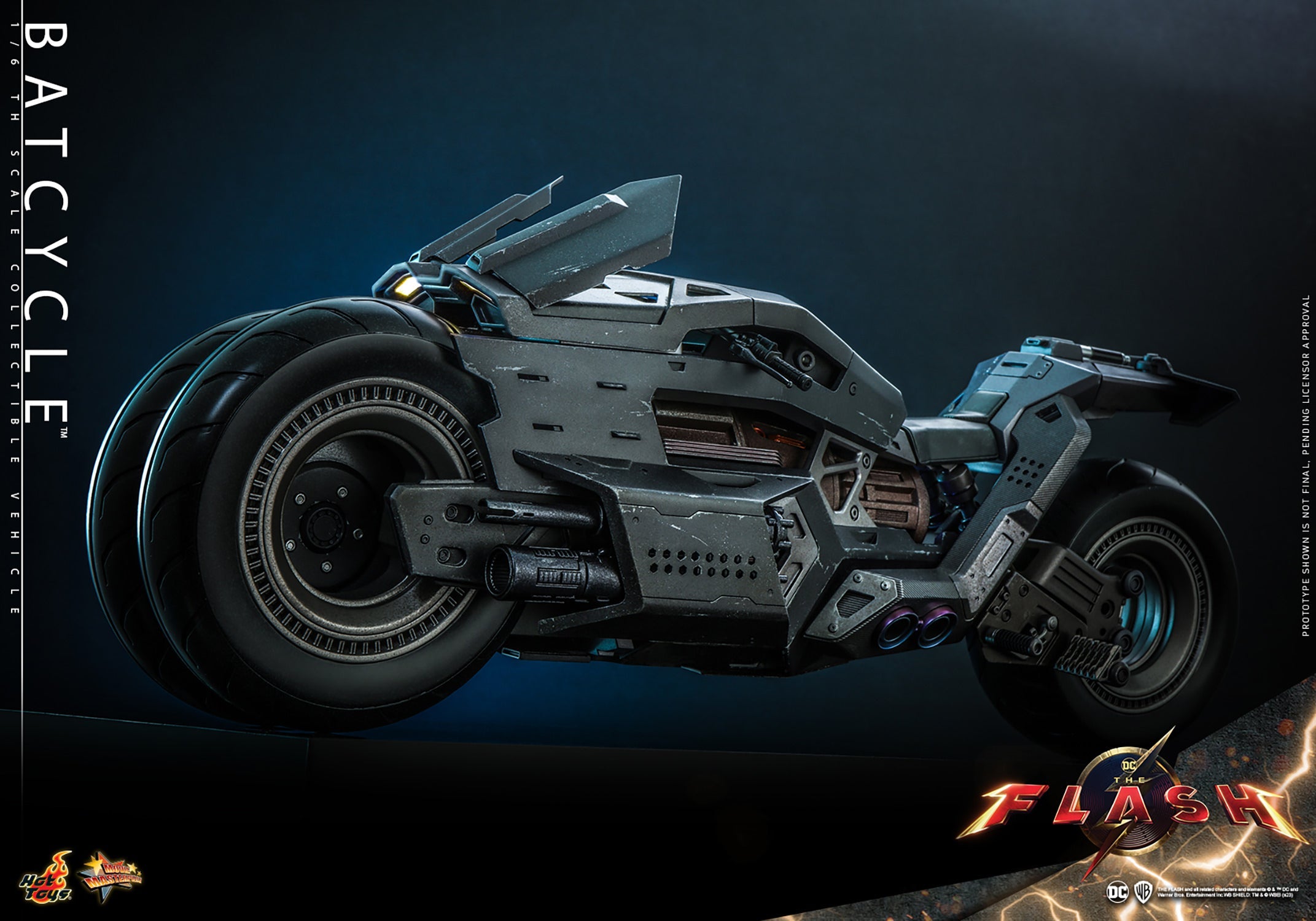 Batcycle: The Flash: Dc Comics Hot Toys