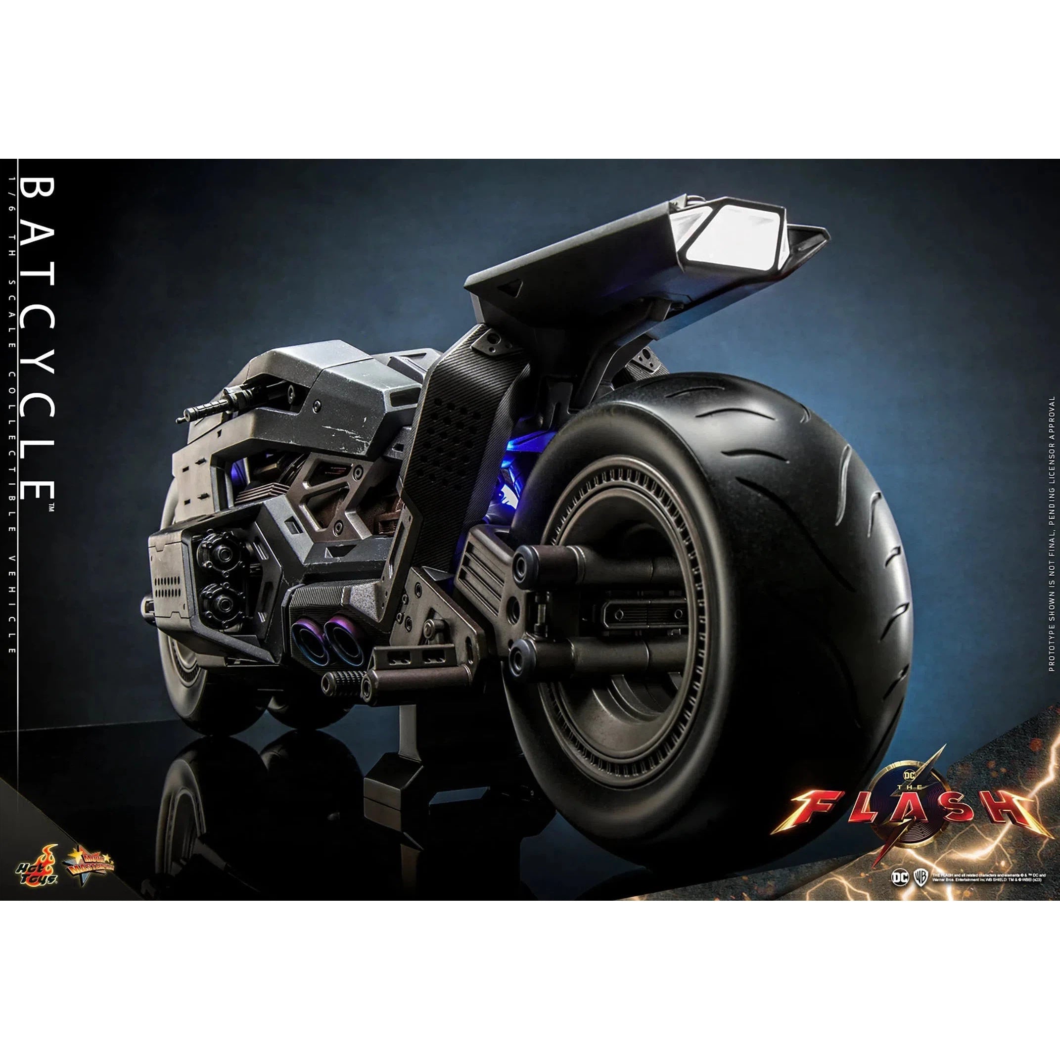 Batcycle: The Flash: Dc Comics Hot Toys