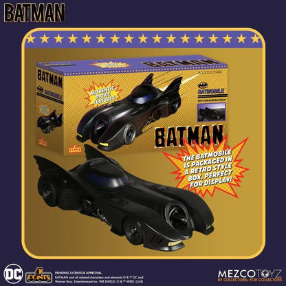 Batman: (1989): 5 Points Batmobile - Mezco Action Figure