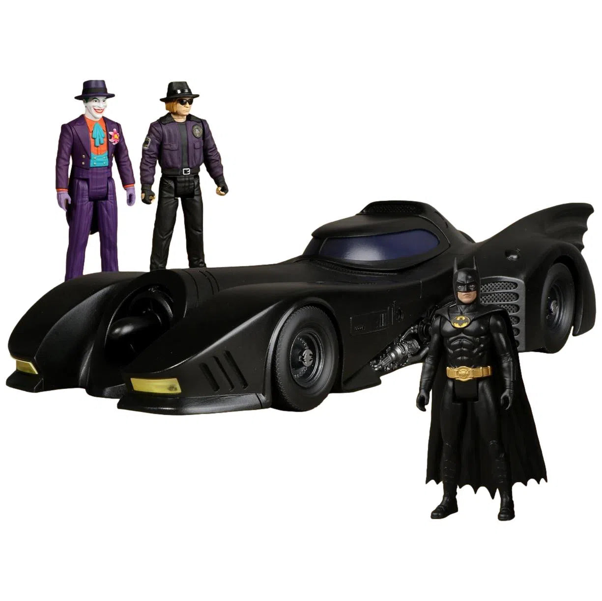 Batman: (1989): 5 Points Figures & Batmobile Set Mezco