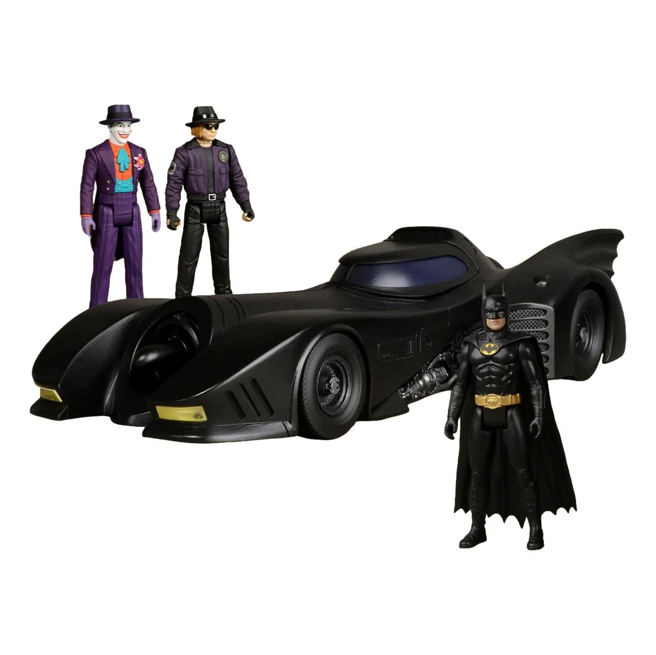 Batman: (1989): 5 Points Figures & Batmobile Set by Mezco – Action Figure, [scale], UK stockist Planet Action Figures