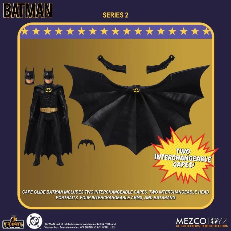 Batman: (1989): 5 Points Wave 2 Set Of 3 Action Figures - Mezco Action Figure