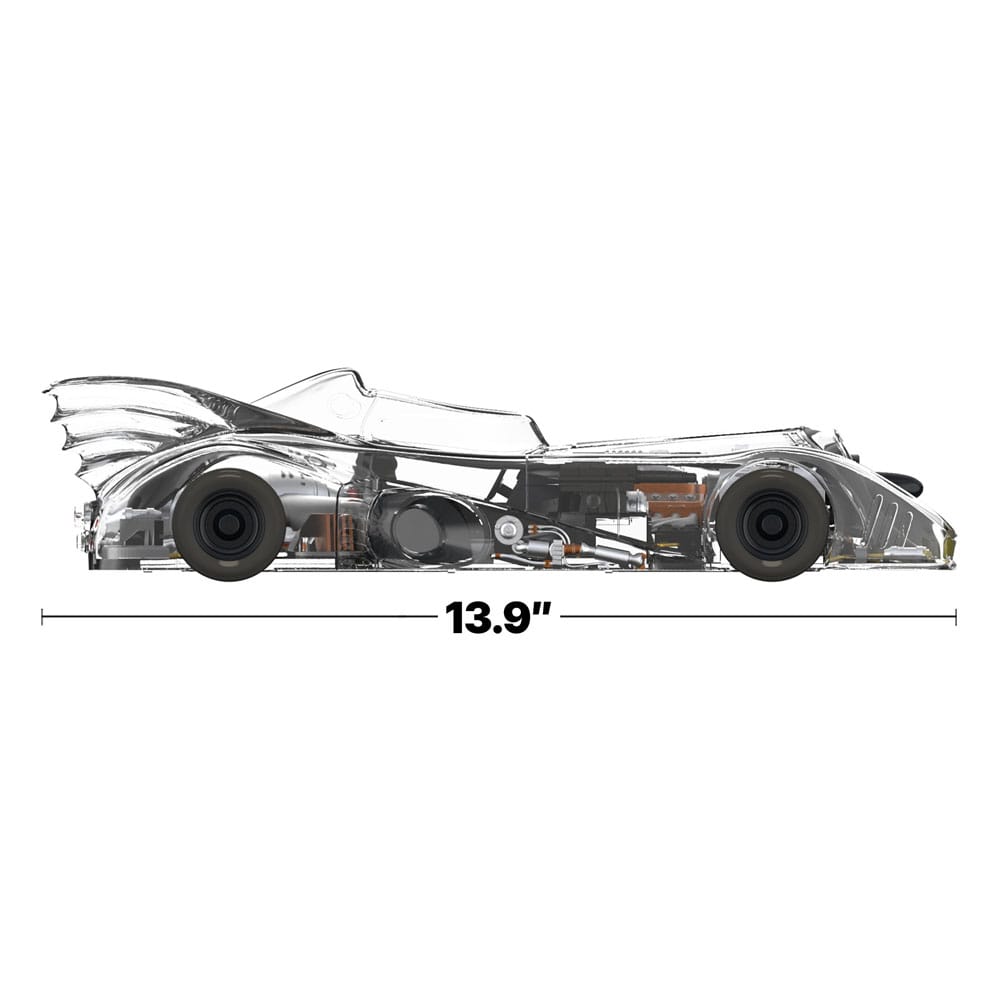 Batman 1989 Super Cyborg Vehicle Batmobile 1989 (Clear) 35 cm - Super7 Vehicles