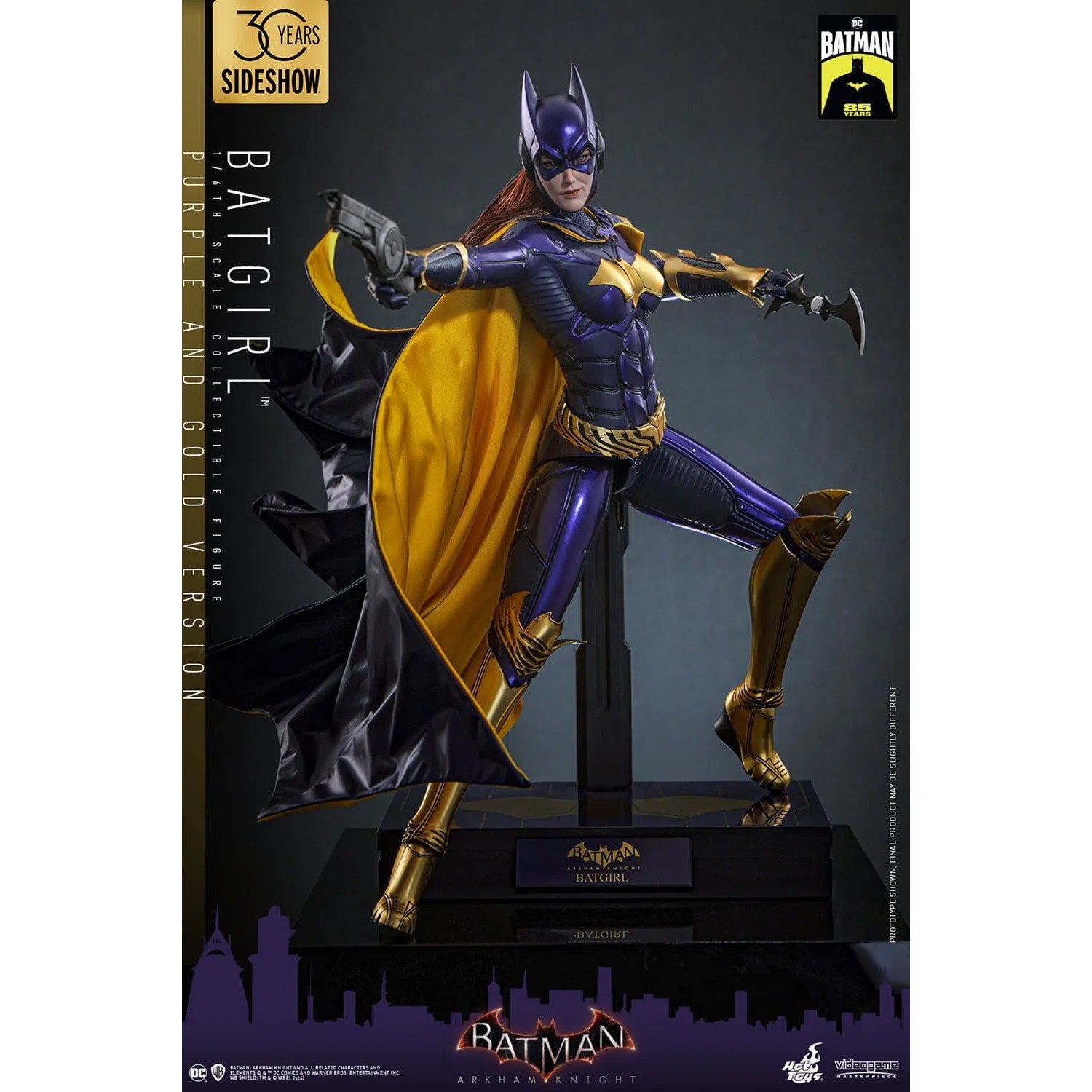 Batman Arkham Knight: Batgirl (Purple and Gold Version) Exclusive: 1/6th Scale Action Figure: Hot Toys Hot Toys