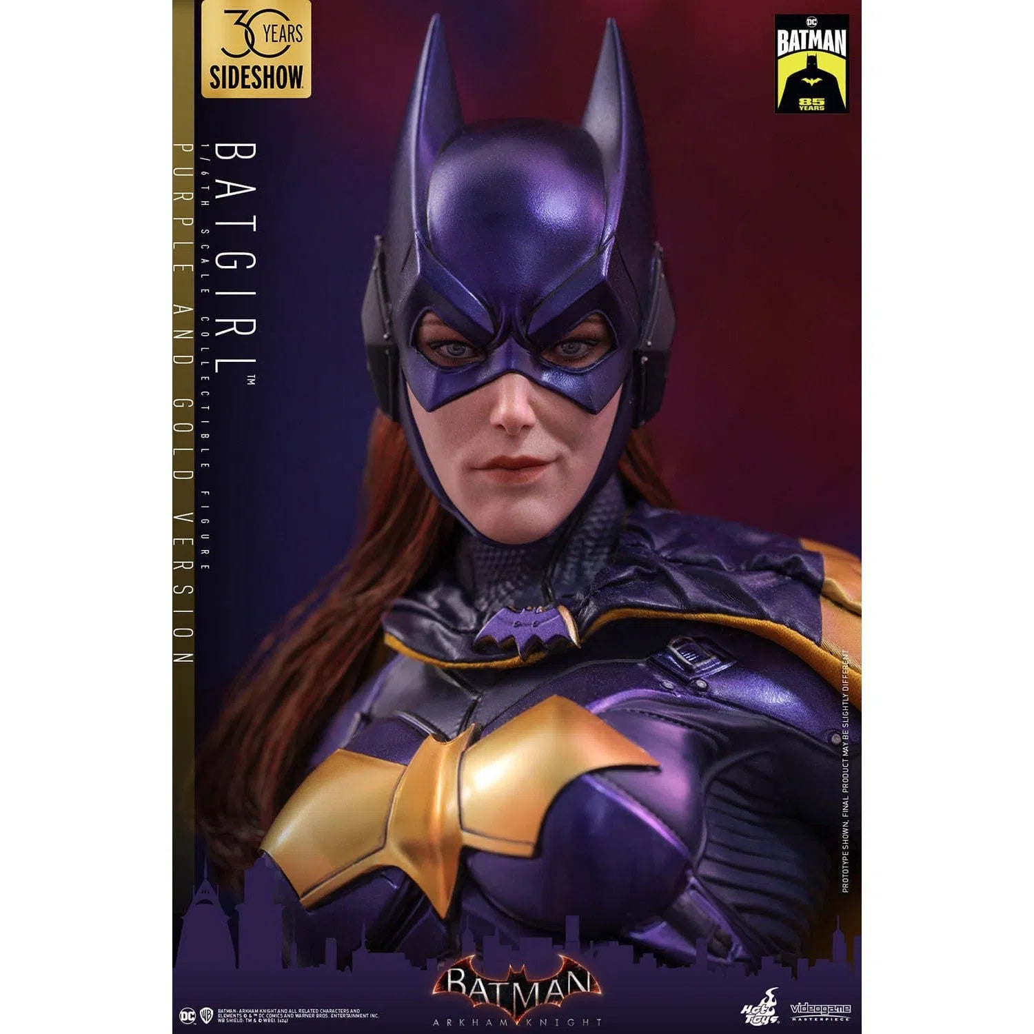 Batman Arkham Knight: Batgirl (Purple and Gold Version) Exclusive: 1/6th Scale Action Figure: Hot Toys Hot Toys