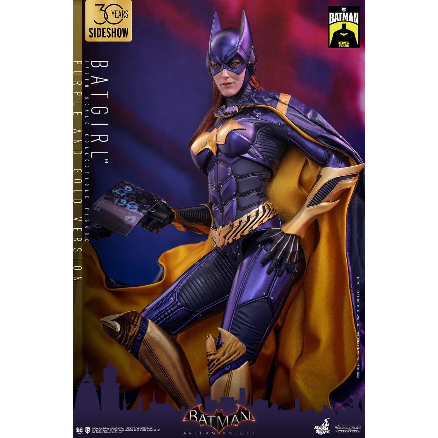 Batman Arkham Knight: Batgirl (Purple and Gold Version) Exclusive: 1/6th Scale Action Figure: Hot Toys Hot Toys