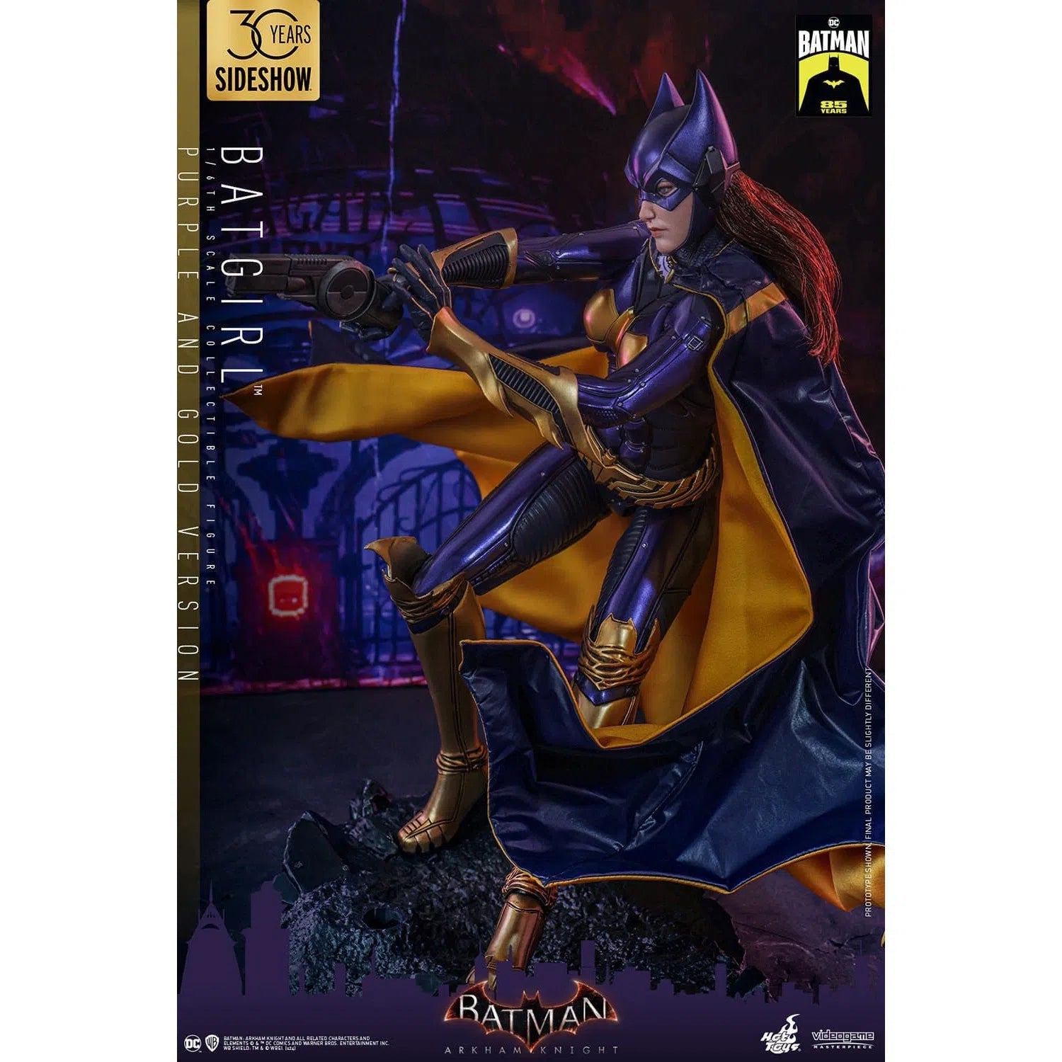 Batman Arkham Knight: Batgirl (Purple and Gold Version) Exclusive: 1/6th Scale Action Figure: Hot Toys Hot Toys