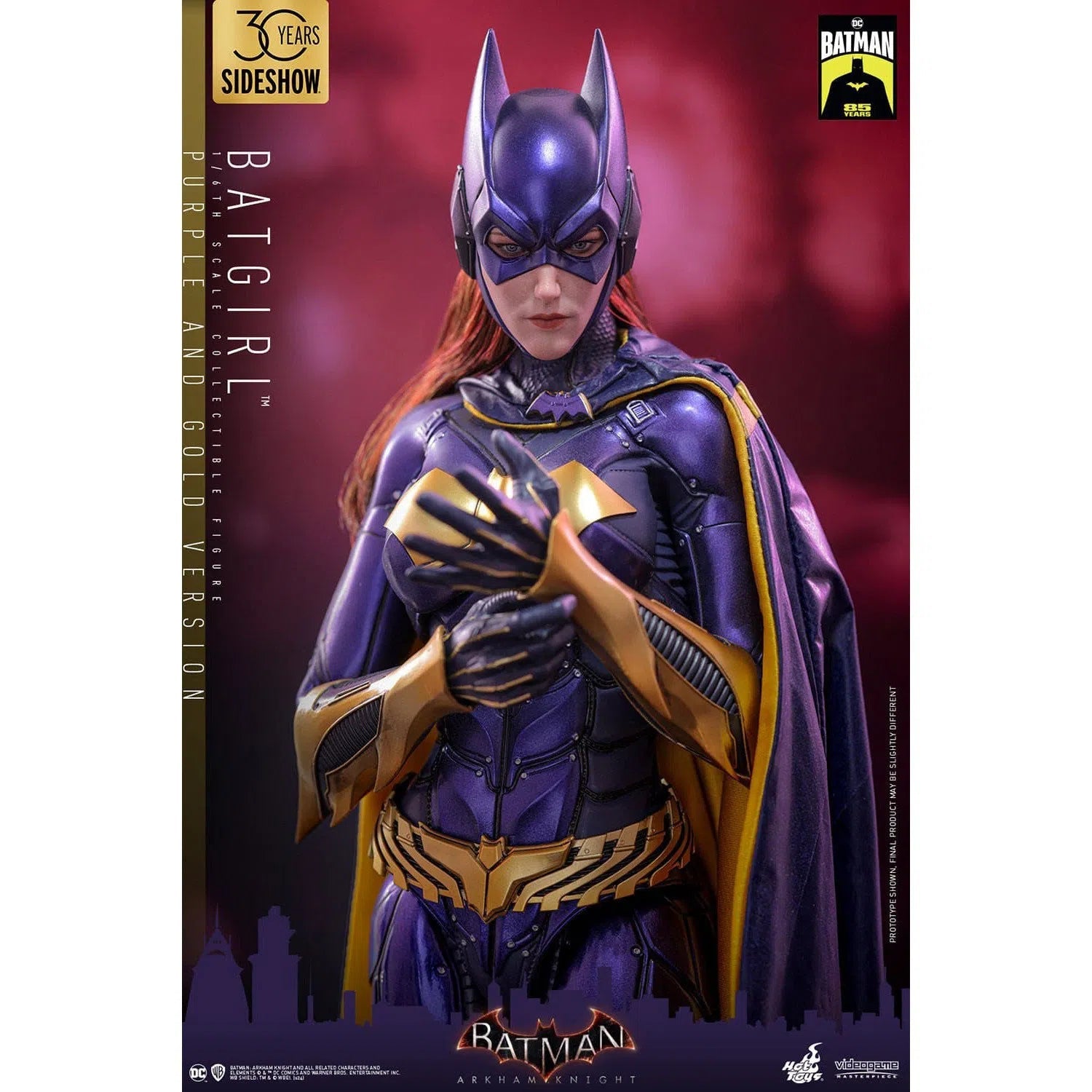 Batman Arkham Knight: Batgirl (Purple and Gold Version) Exclusive: 1/6th Scale Action Figure: Hot Toys Hot Toys