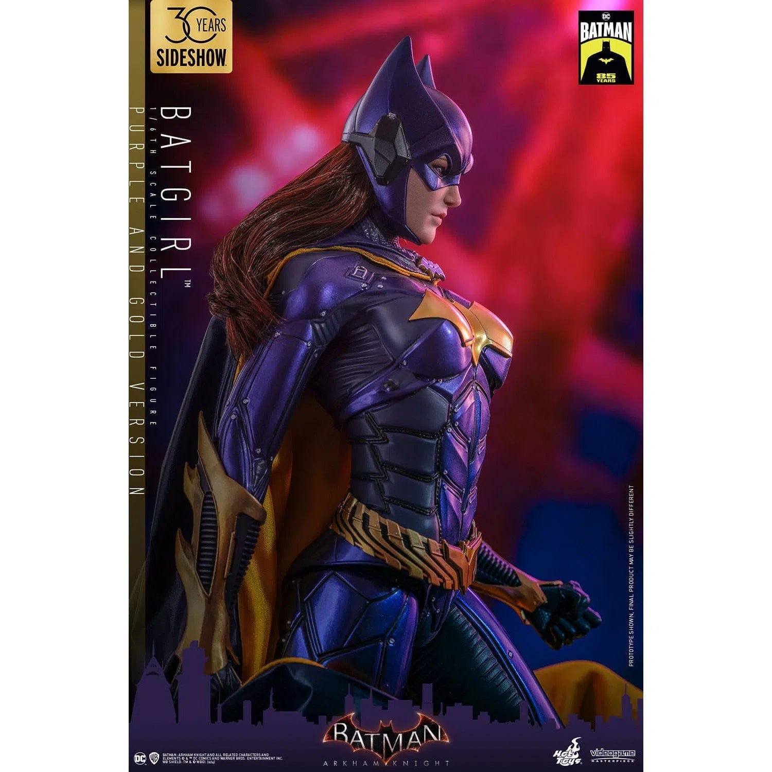 Batman Arkham Knight: Batgirl (Purple and Gold Version) Exclusive: 1/6th Scale Action Figure: Hot Toys Hot Toys