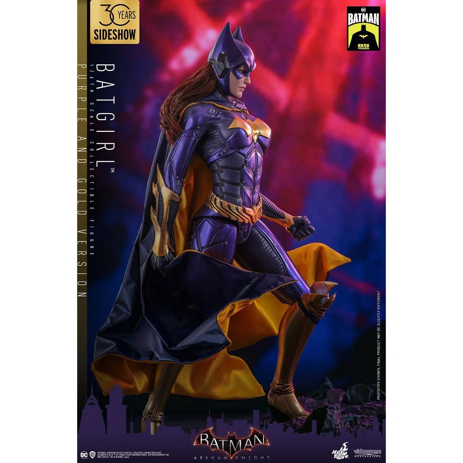 Batman Arkham Knight: Batgirl (Purple and Gold Version) Exclusive: 1/6th Scale Action Figure: Hot Toys Hot Toys