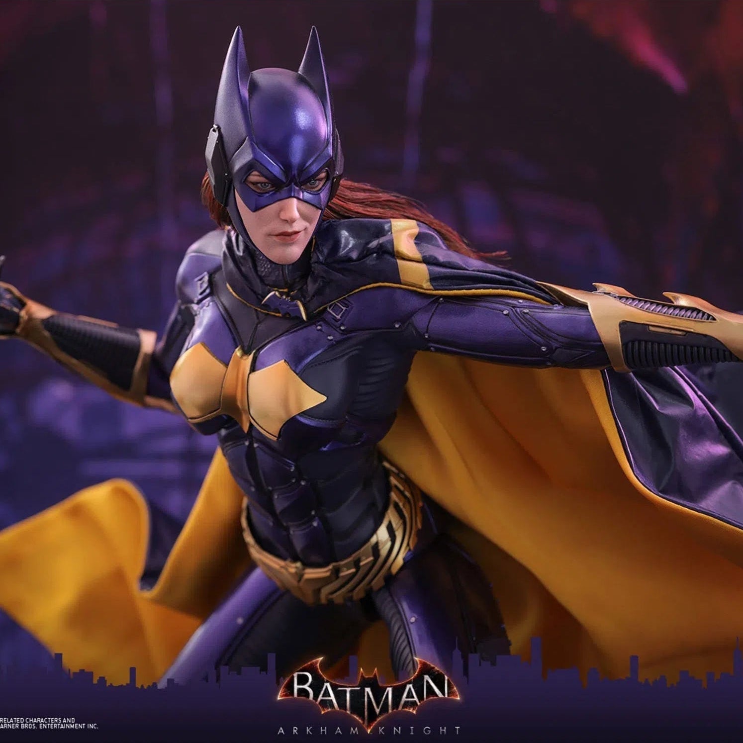 Batman Arkham Knight: Batgirl (Purple and Gold Version) Exclusive: 1/6th Scale Action Figure: Hot Toys Hot Toys