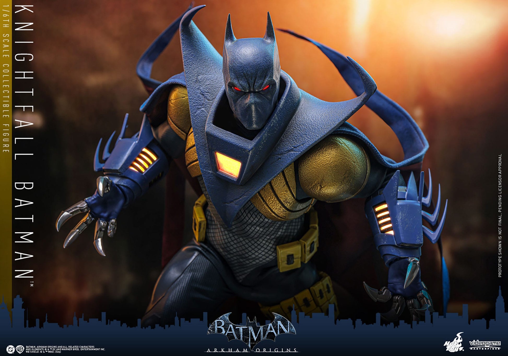 Batman: Arkham Origins: Knightfall Batman: 1/6th - Hot Toys Action Figures