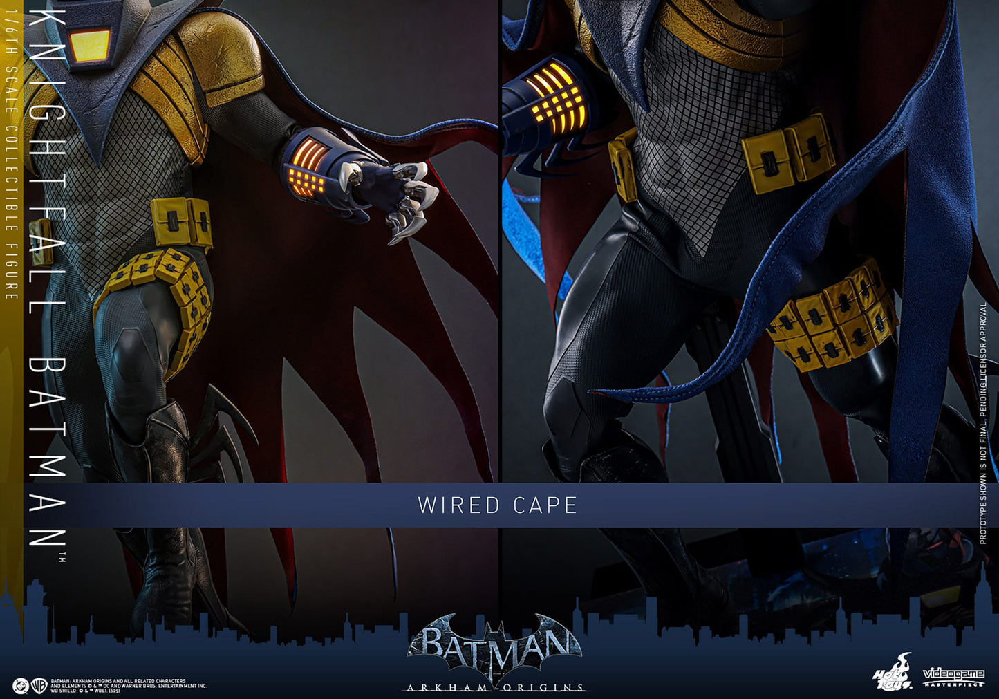 Batman: Arkham Origins: Knightfall Batman: 1/6th - Hot Toys Action Figures