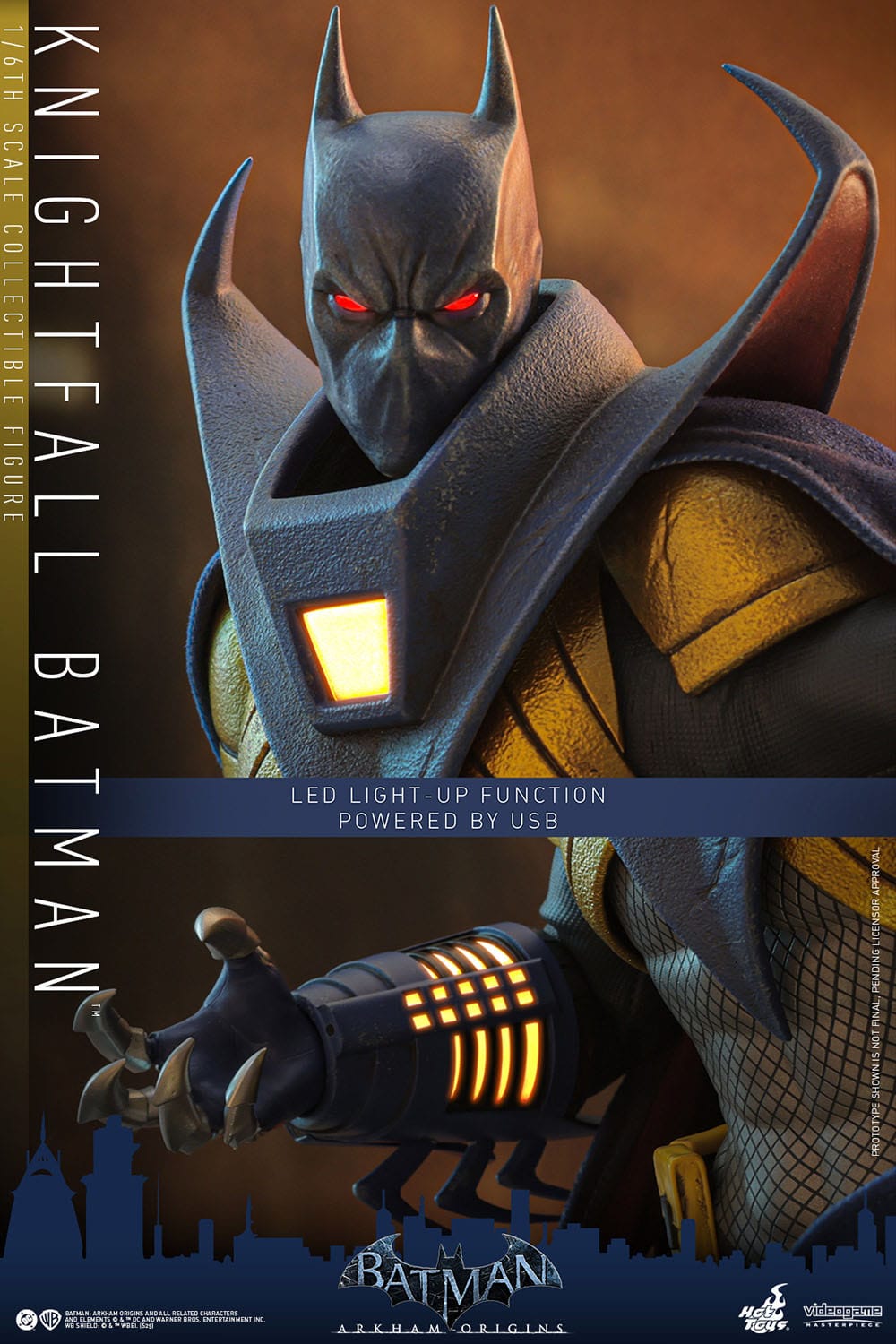 Batman: Arkham Origins: Knightfall Batman: 1/6th Scale Action Figure: Hot Toys by Hot Toys – Action Figure, [scale], UK stockist Planet Action Figures