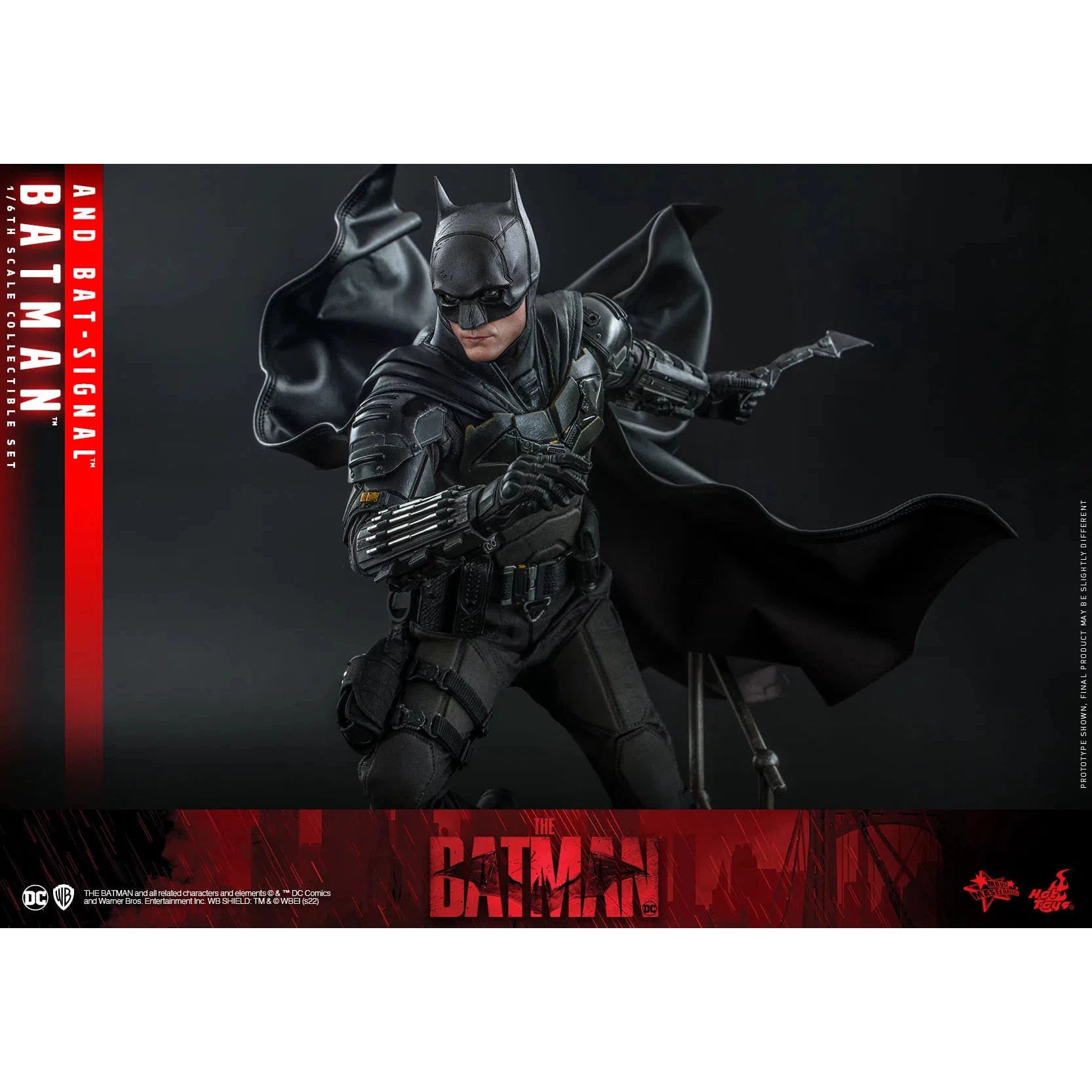 Batman & Bat-Signal Deluxe: The Batman: DC Comics: MMS641 Hot Toys