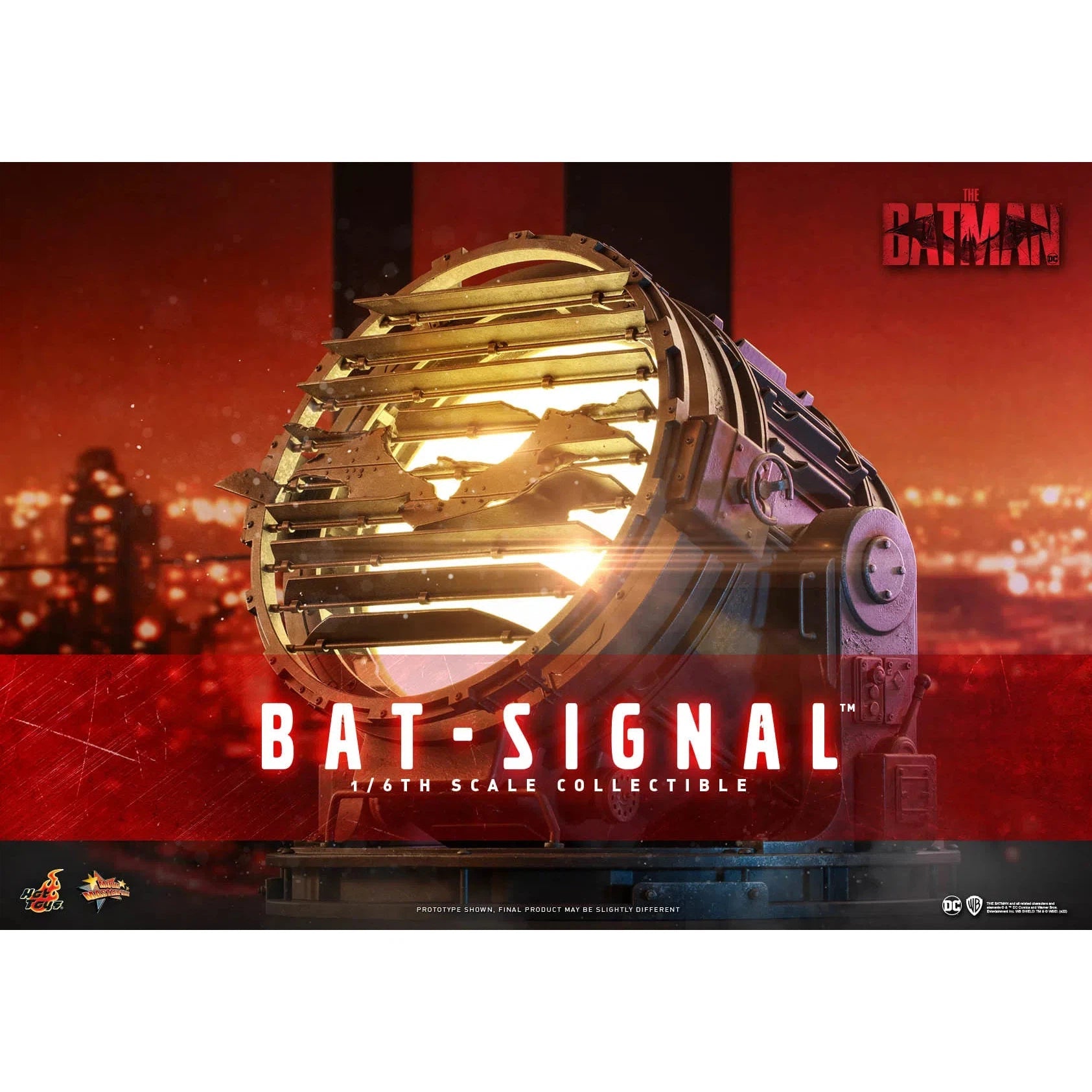 Batman & Bat-Signal Deluxe: The Batman: DC Comics: MMS641 Hot Toys