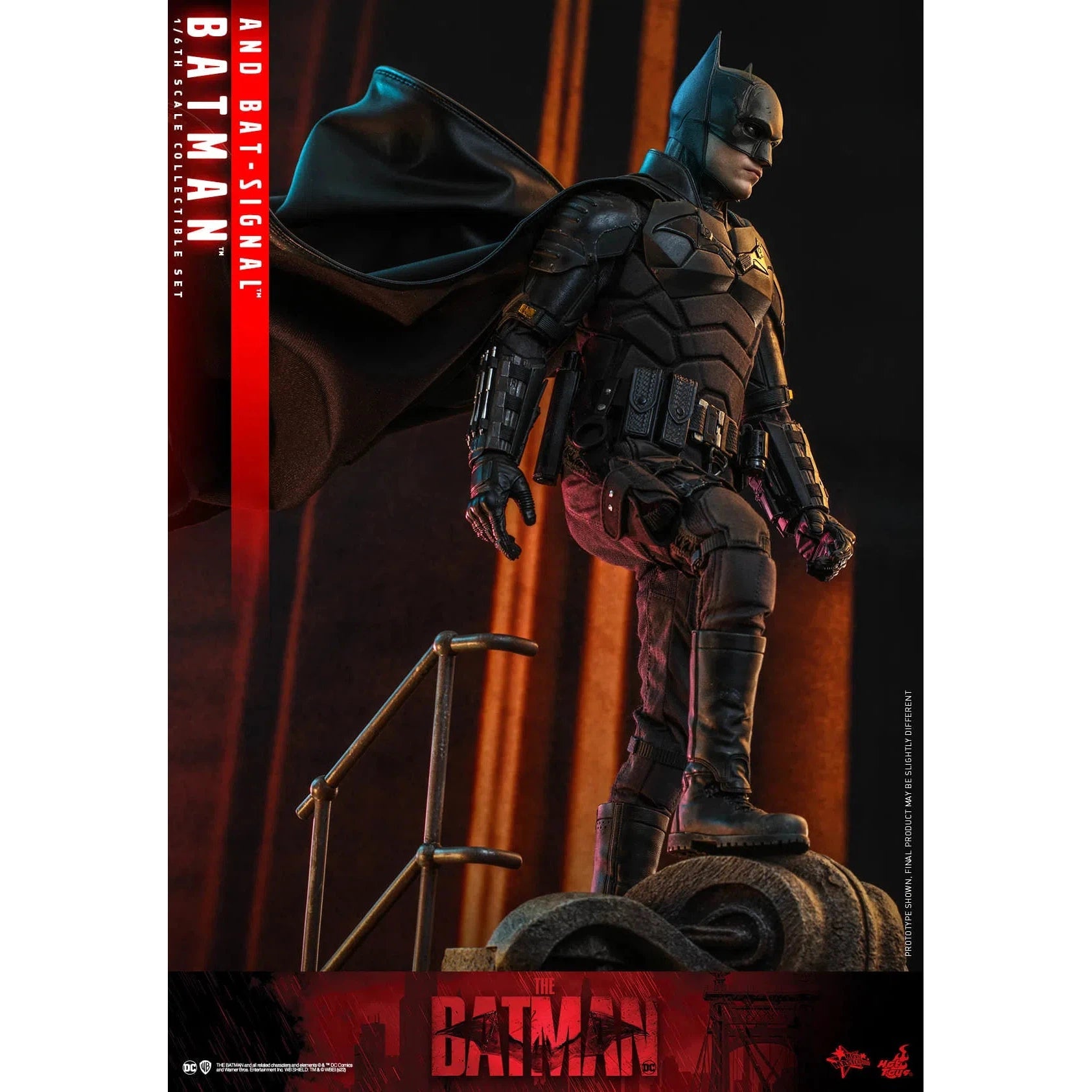 Batman & Bat-Signal Deluxe: The Batman: DC Comics: MMS641 Hot Toys