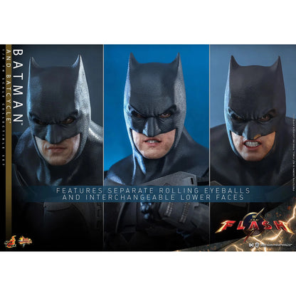 Batman & Batcycle: The Flash: Dc Comics - Hot Toys Action Figure