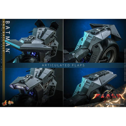 Batman & Batcycle: The Flash: Dc Comics - Hot Toys Action Figure
