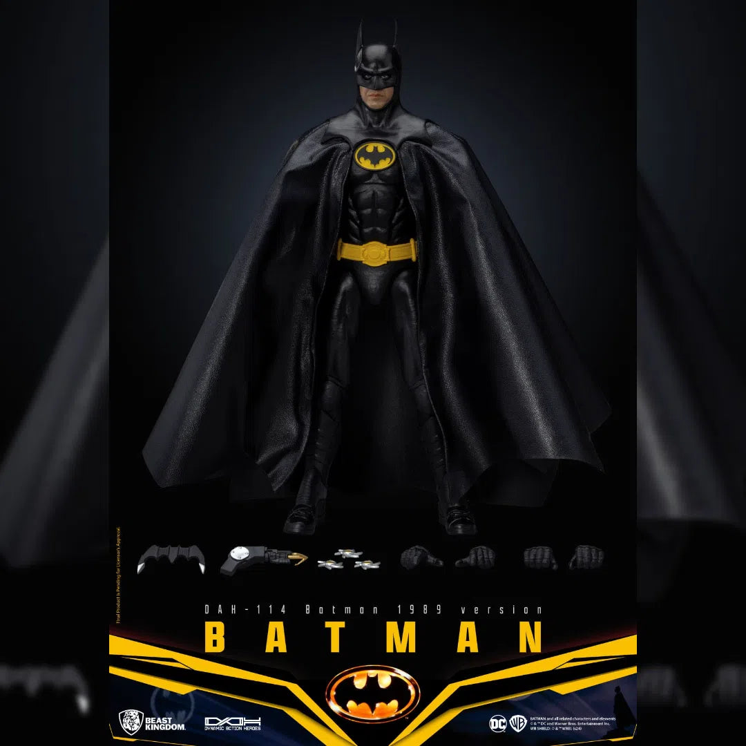 Batman: Batman 1989: DC Comics Dynamic 8ction Heroes Action Figure: 21cm Beast Kingdom