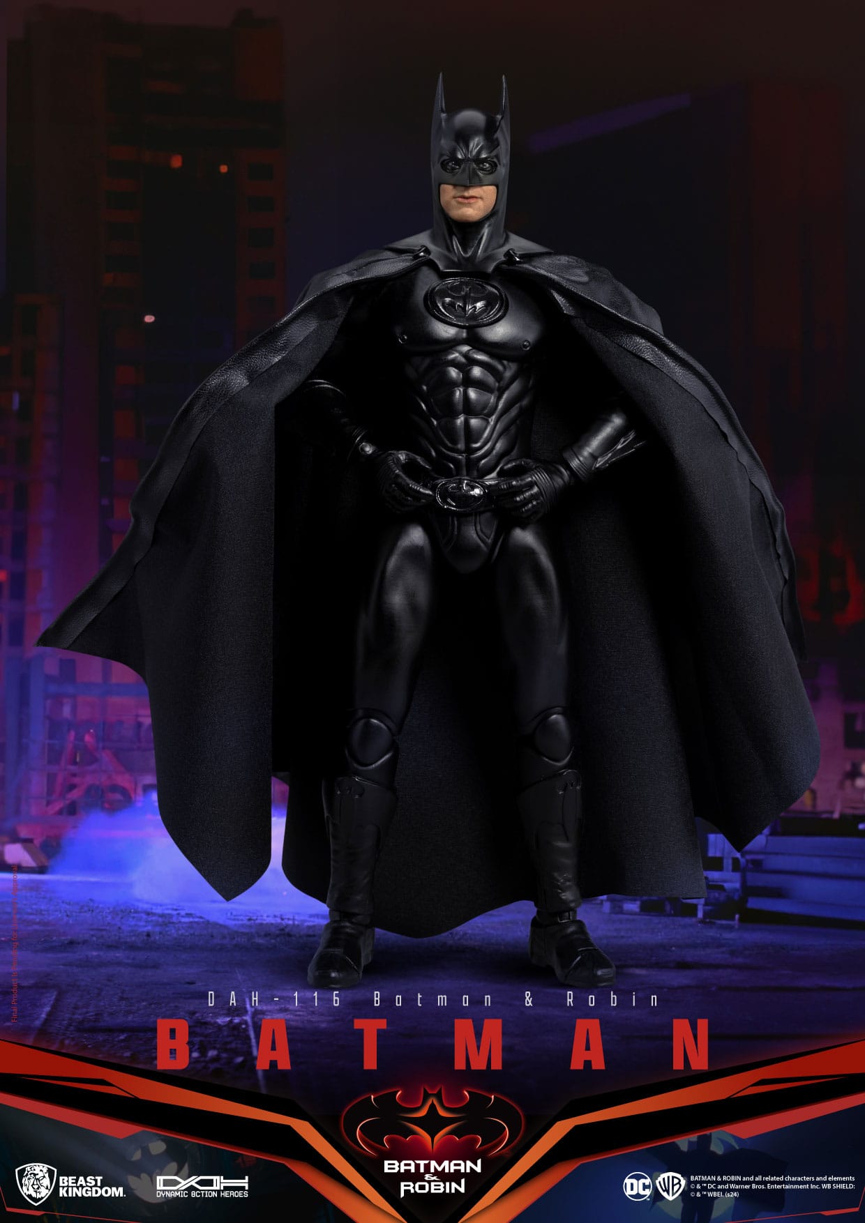 Batman: Batman & Robin: DC Comics Dynamic 8ction Heroes Action Figure: 21cm Beast Kingdom