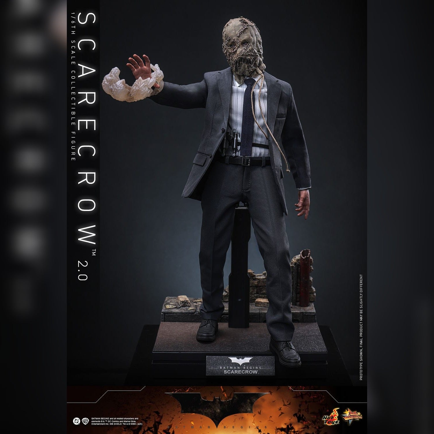 Batman Begins: Scarecrow 2.0: 1/6th Action Figure - Hot Toys Action Figure