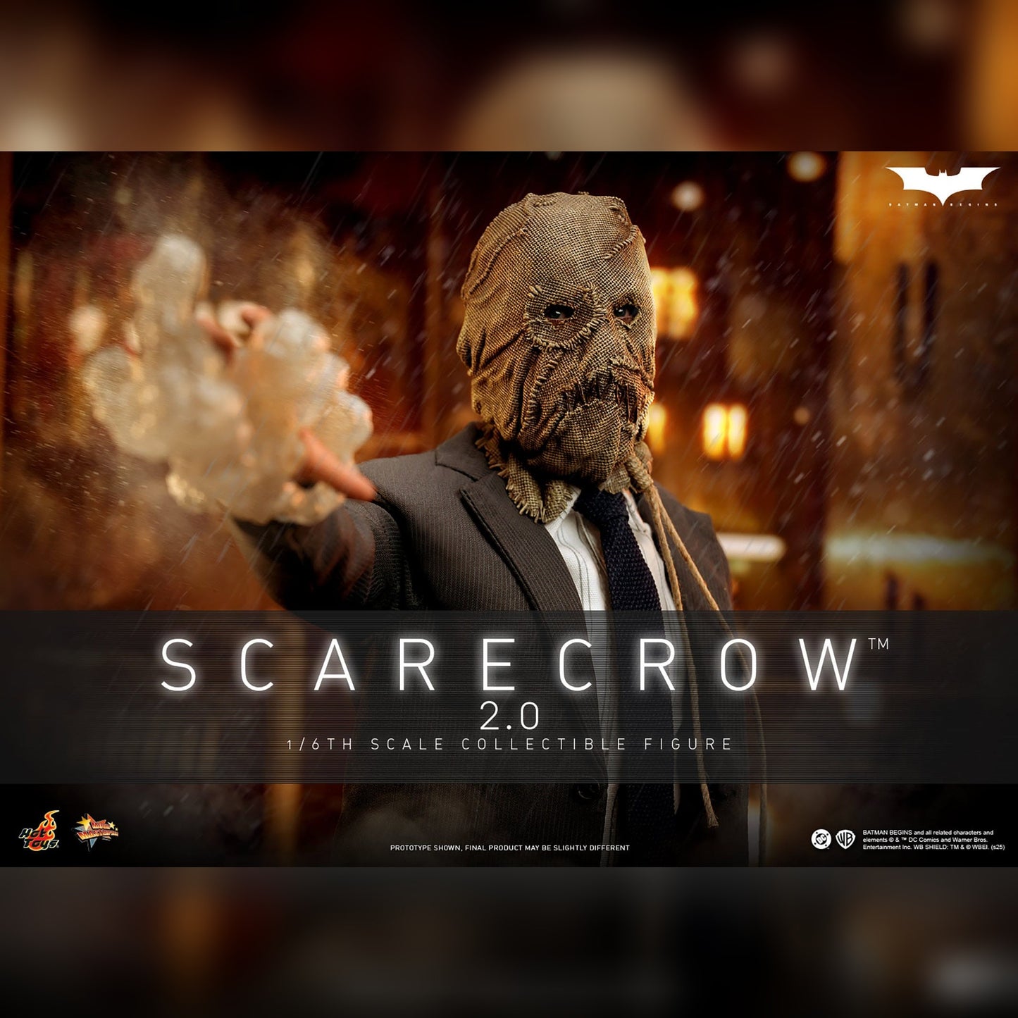 Batman Begins: Scarecrow 2.0: 1/6th Action Figure - Hot Toys Action Figure