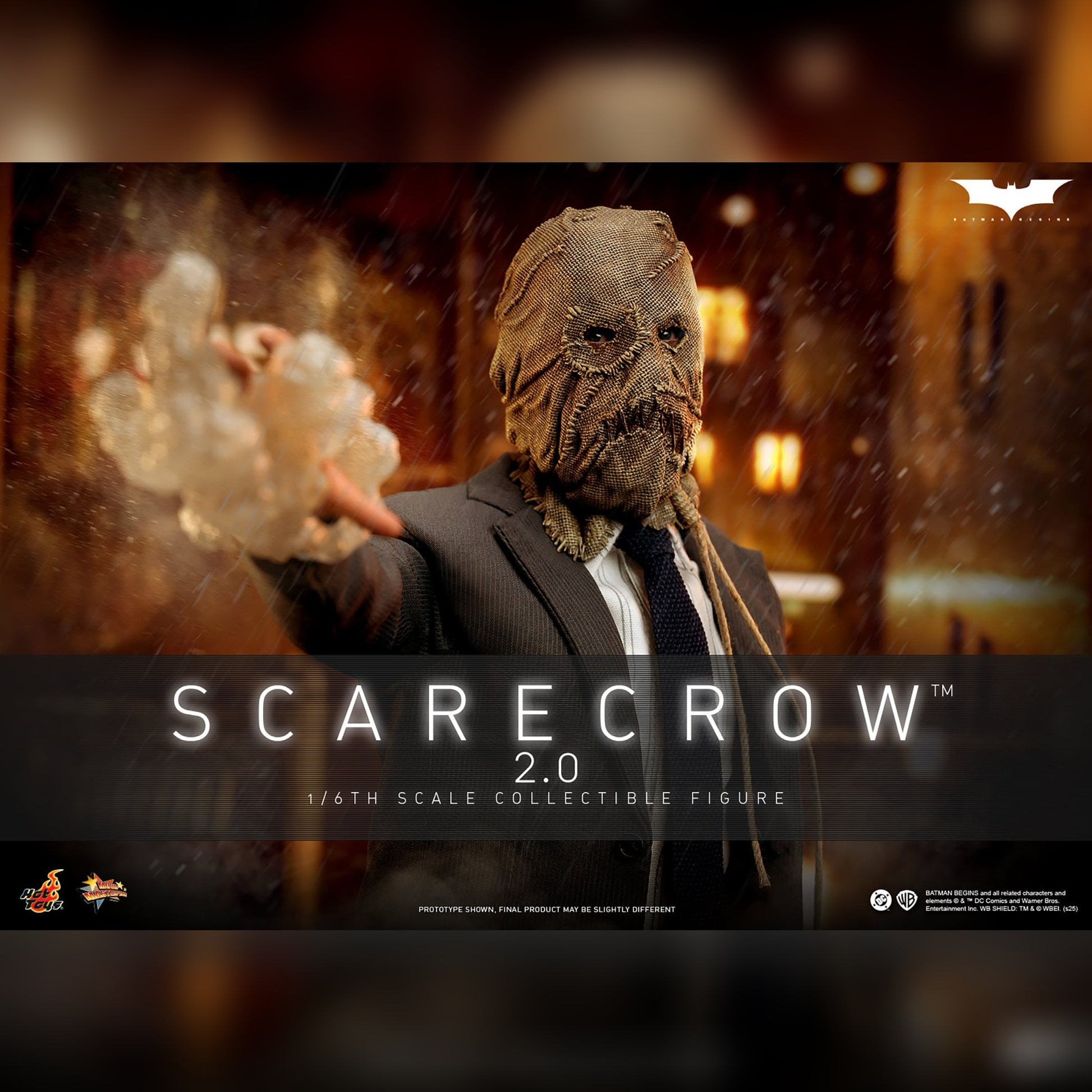 Batman Begins: Scarecrow 2.0: 1/6th Action Figure - Hot Toys Action Figure