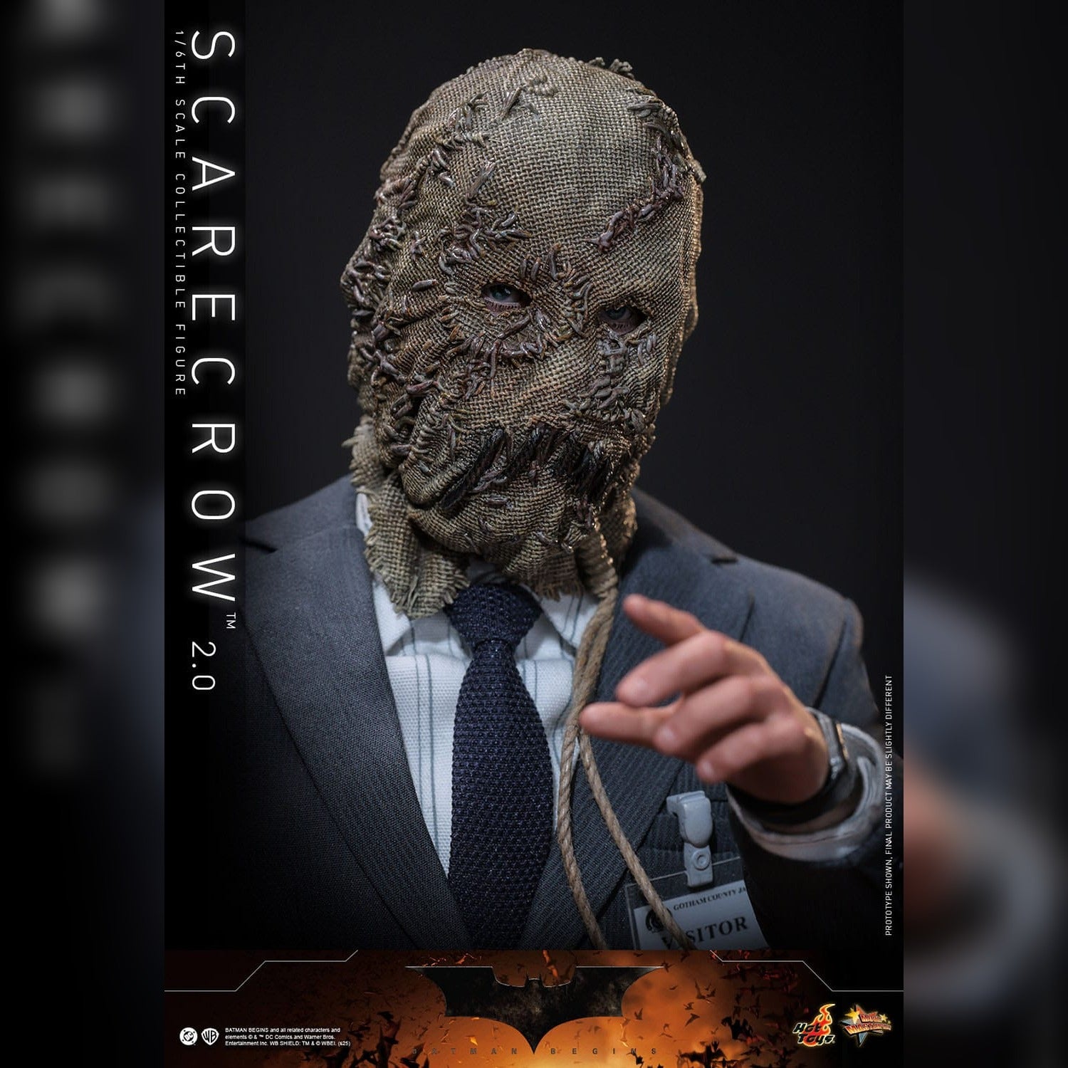 Batman Begins: Scarecrow 2.0: 1/6th Action Figure - Hot Toys Action Figure