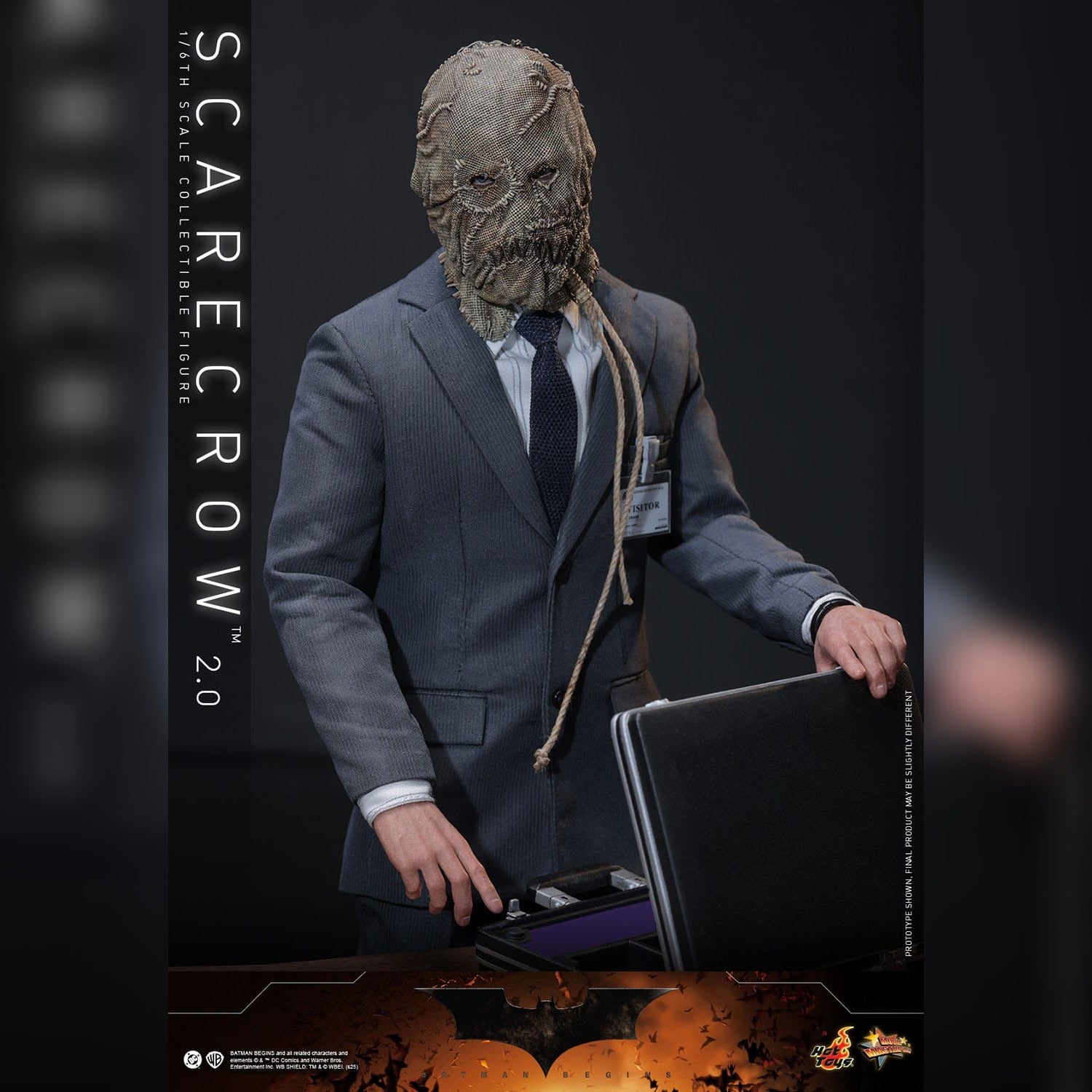 Batman Begins: Scarecrow 2.0: 1/6th Action Figure - Hot Toys Action Figure