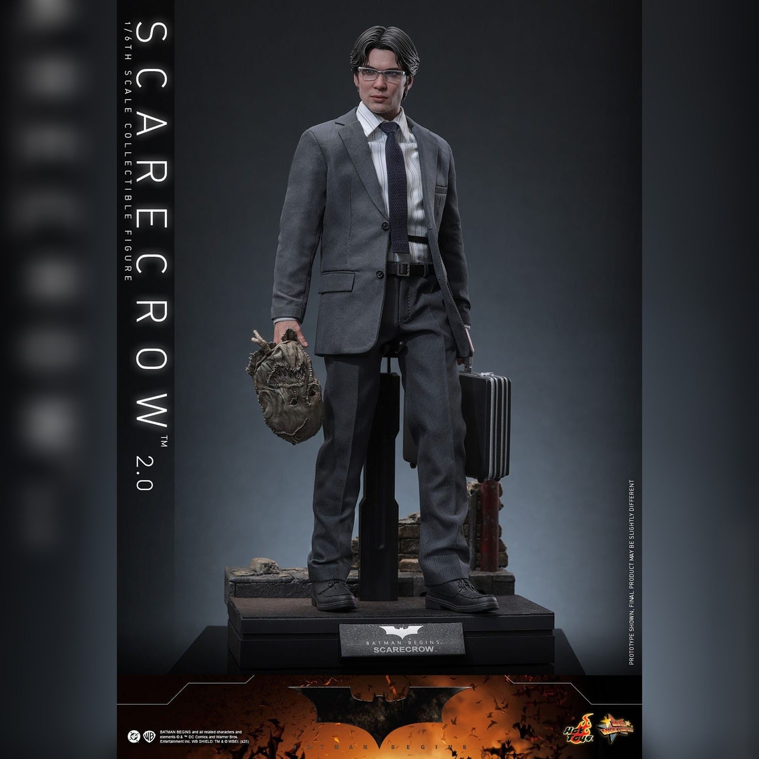 Batman Begins: Scarecrow 2.0: 1/6th Action Figure - Hot Toys Action Figure