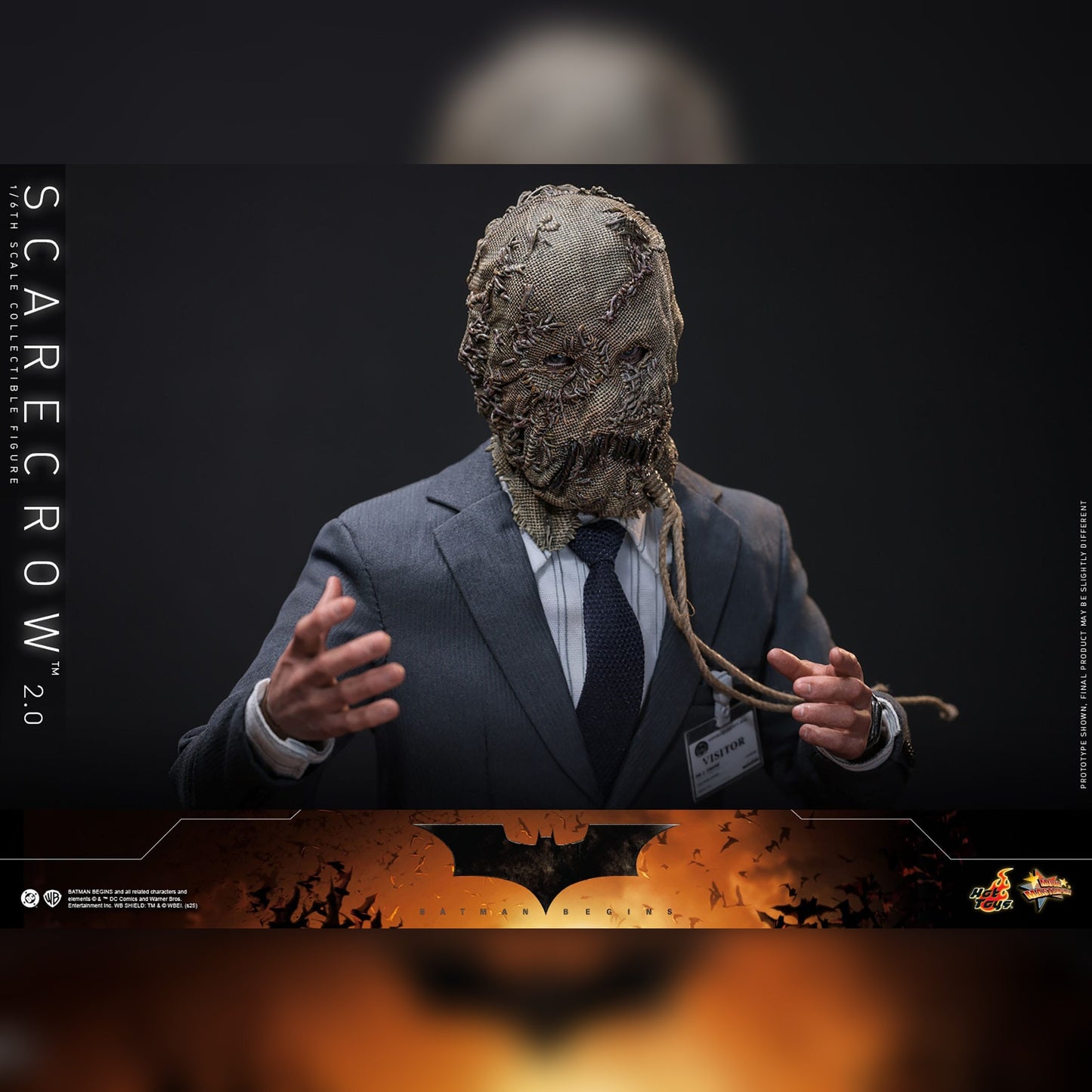 Batman Begins: Scarecrow 2.0: 1/6th Action Figure - Hot Toys Action Figure