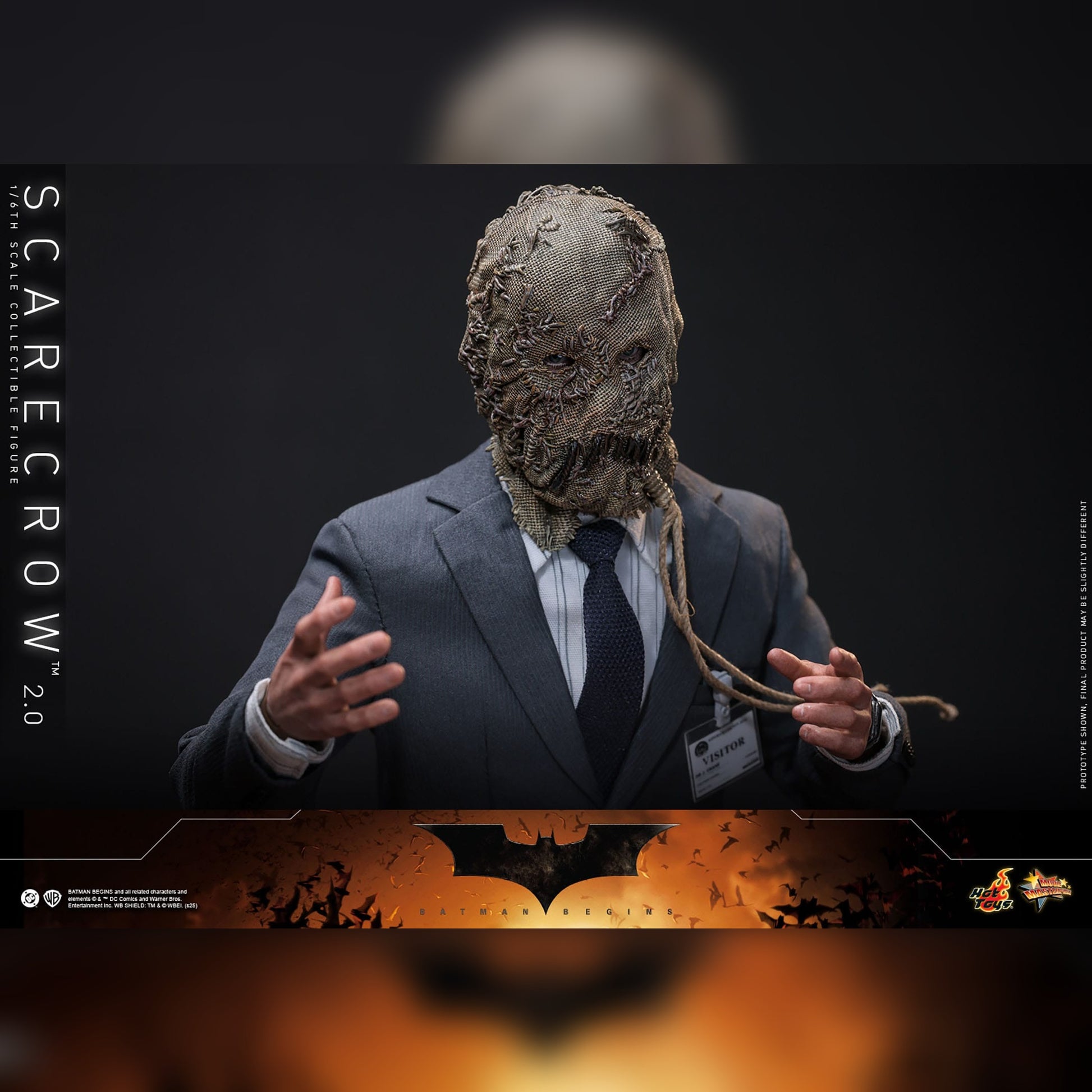 Batman Begins: Scarecrow 2.0: 1/6th Action Figure - Hot Toys Action Figure